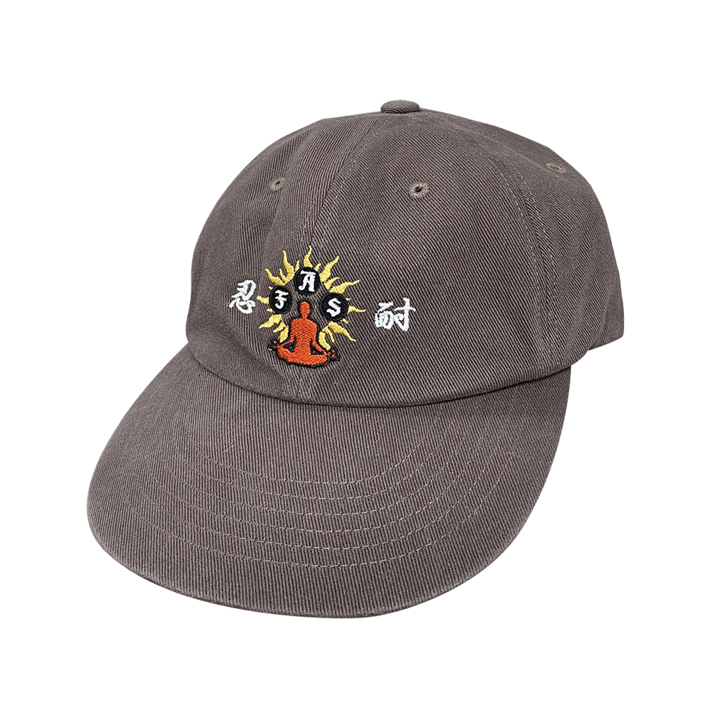 Inner Peace Washed Cap Brown